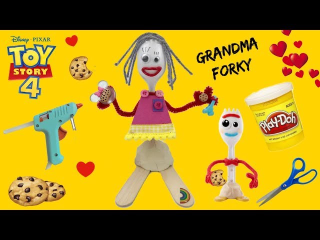 Toy Story 4 Forky Craft - The Joy of Sharing