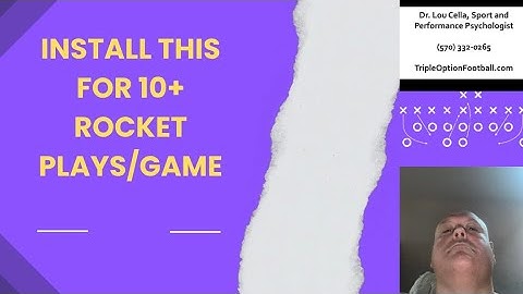 If You’re Going to Run Rocket 10+ Times/Game You MUST Install THIS… #flexbone #tripleoption