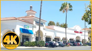 Driving Tour of Rancho Santa Margarita Town Center (Shopping mall) [4K]