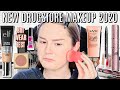 FULL FACE OF NEW DRUGSTORE MAKEUP 2020 | 8HR WEAR TEST | NEW ELF CAMO CC CREAM REVIEW 120N