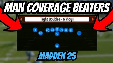 CRUSH MAN COVERAGE! Singleback Tight Doubles Mini Scheme | Madden 25 Tips & Tricks