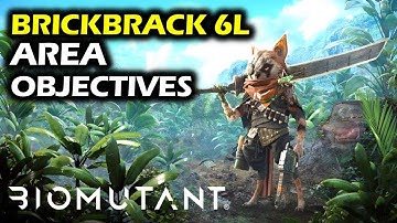 Brickbrack 6L: Superb Loot Location | Area Objectives | Biomutant Collectibles Guide & Walkthrough