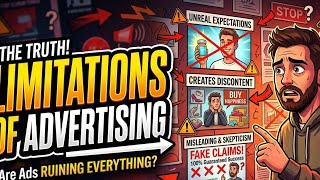 Limitations Of Advertising😎 | Class 12| Business Studies |#Commerce#Trending