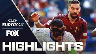 France vs. Belgium Highlights | UEFA Euro 2024 | Round of 16