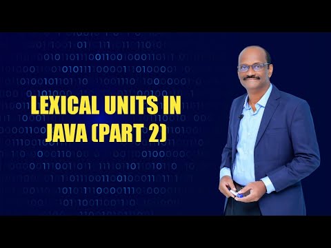 LEXICAL UNITS IN JAVA (PART 2) || TAMIL