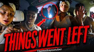 Blueface & Chrisean Rock SURROUNDED By Officers On STREAM