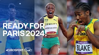 Yohan Blake, Elaine Thompson-Herah & Shericka Jackson are ready for gold at Paris Olympics 2024 🥇