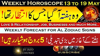 May ka Teesra Hafta || Weekly Horoscope 13 to 19 may 2024 || Ye Hafta Kaisa Rahega || Astrology