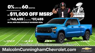 Malcolm Cunningham Chevrolet - Tailgate Sale - 0% APR OR $11K Off MSRP - New 2026 Silverado 1500