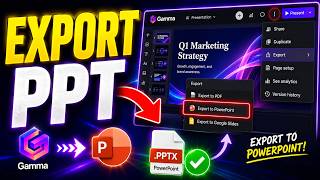 How To Export Gamma To PowerPoint(2026 Step-by-Step  Guide)