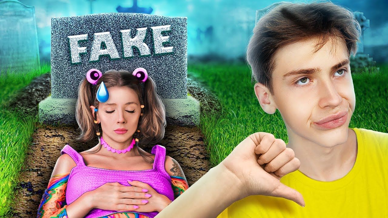 ⁣I Faked My Death! Bad vs Good Teenager