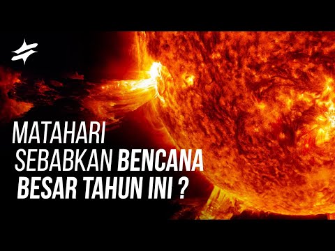 Video: Ramalan cuaca luar angkasa: suar matahari