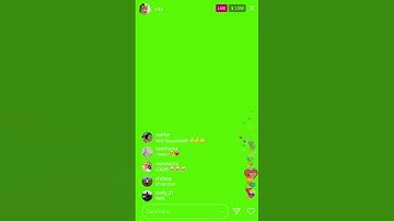 Instagram LIVE  || 1 Min. || Green Screen Tutorial