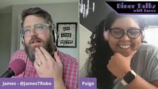 Diner Talks with James with Plus-sized Model, Paige Savage - YouTube