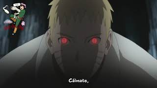 Naruto asusta a Shin con Kurama - Boruto: Next Generations - Sub. Español
