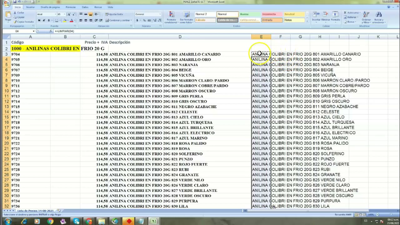 Encontrar Caracteres Especiales En Excel