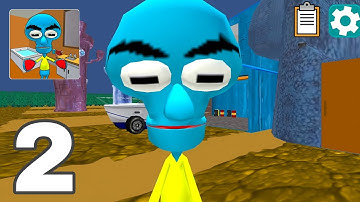 Squid Neighbor Sponge Escape Gameplay Part 2 Level 6 To 10