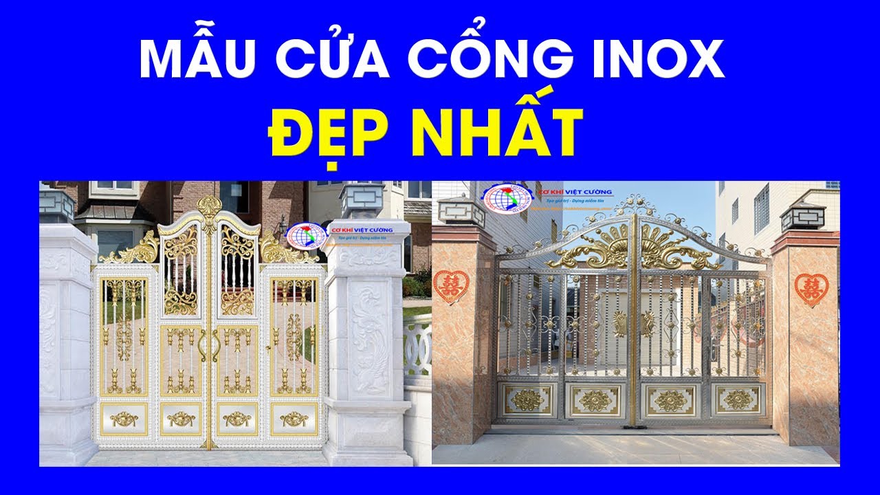 Những mẫu cửa inox đẹp nhất - YouTube