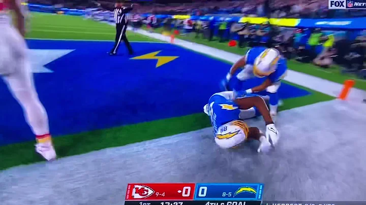 Donald Parham Jr. scary injury on Thursday Night F...