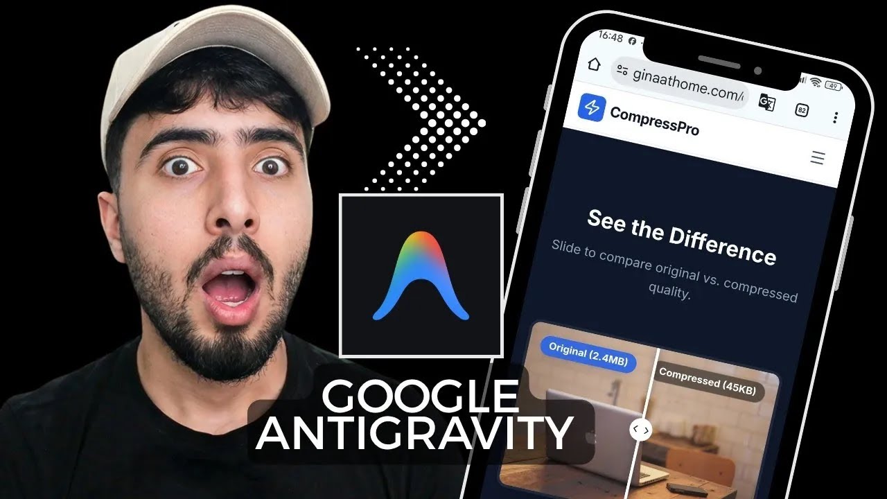 طريقة انشاء موقع على Google Antigravity ورفعة على استضافة Hostinger