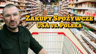 USA vs  Polska  Zakupy Spozywcze
