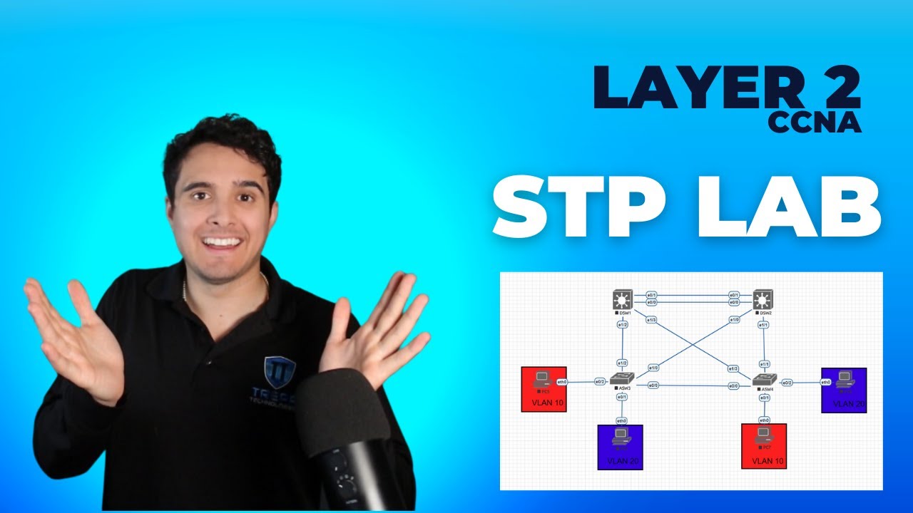 Free CCNA | Section 3.007 Layer 2 Spanning-Tree Protocol Configuration ...