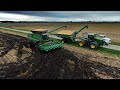 The Landlords Are NOT Happy - Bulldozing Through The Mud With A John Deere Combine On Tracks