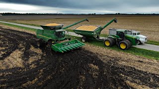Landlords Are NOT Happy - Bulldozing Through The Mud With A John Deere Combine On Tracks (Ep.139) screenshot 5