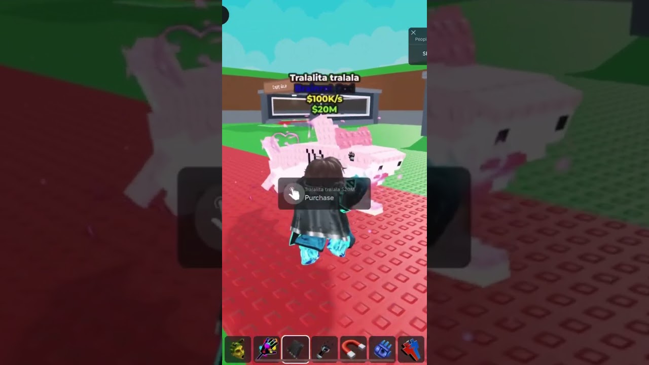 Finding this new Tralalita tralala on steal a brainrot on Roblox 