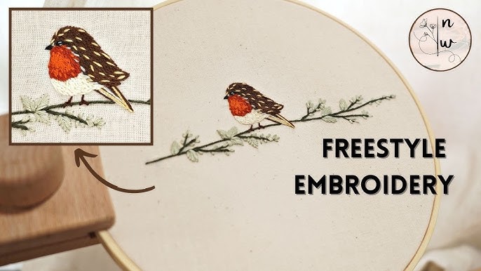 5 Ways To Create A Freestyle Stitch Robin Bird 2024