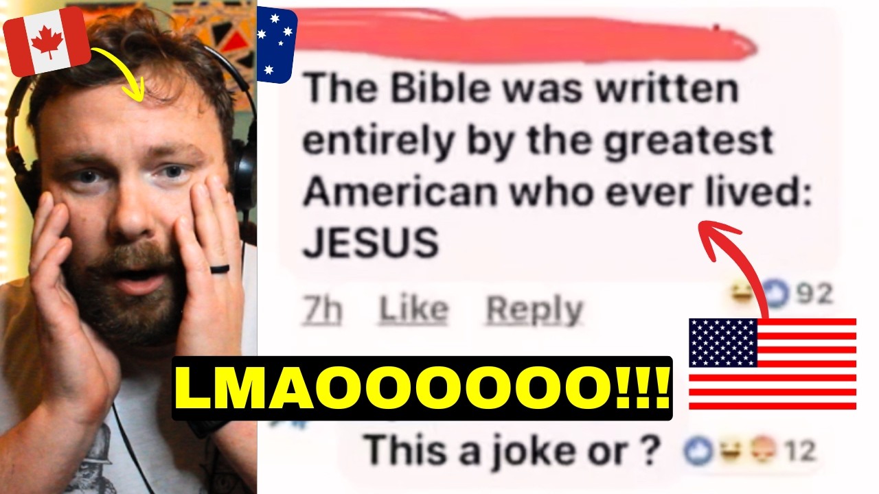 Canadian Reacts to Americans Embarrassing Themselves on the Internet