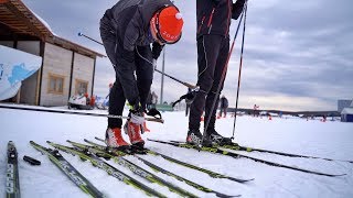 S-LOG МАЛИНОВКА 1/2  | Как откатывать лыжи перед стартом? | Подготовка к гонке | Тренировки