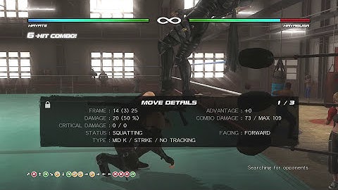 DOA5LR Tech: New Hayate combo.