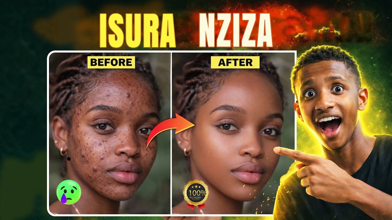 Uko wakora SKIN SMOOTH / FACE RETOUCH mu ifoto ukoresheje Photoshop (Byoroshye)
