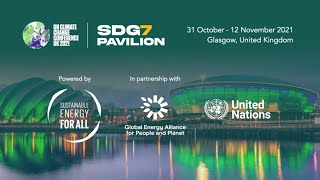 SDG7 Pavilion at COP26