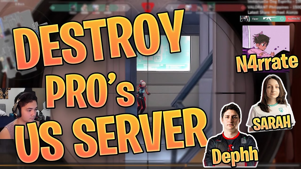 Лучшая Джетт на Филиппинах [GianSanity] уничтожает американского стримера/профессионала в [VALORA...