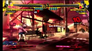 Persona 4 Arena Replays - 10 The Come Back Kid