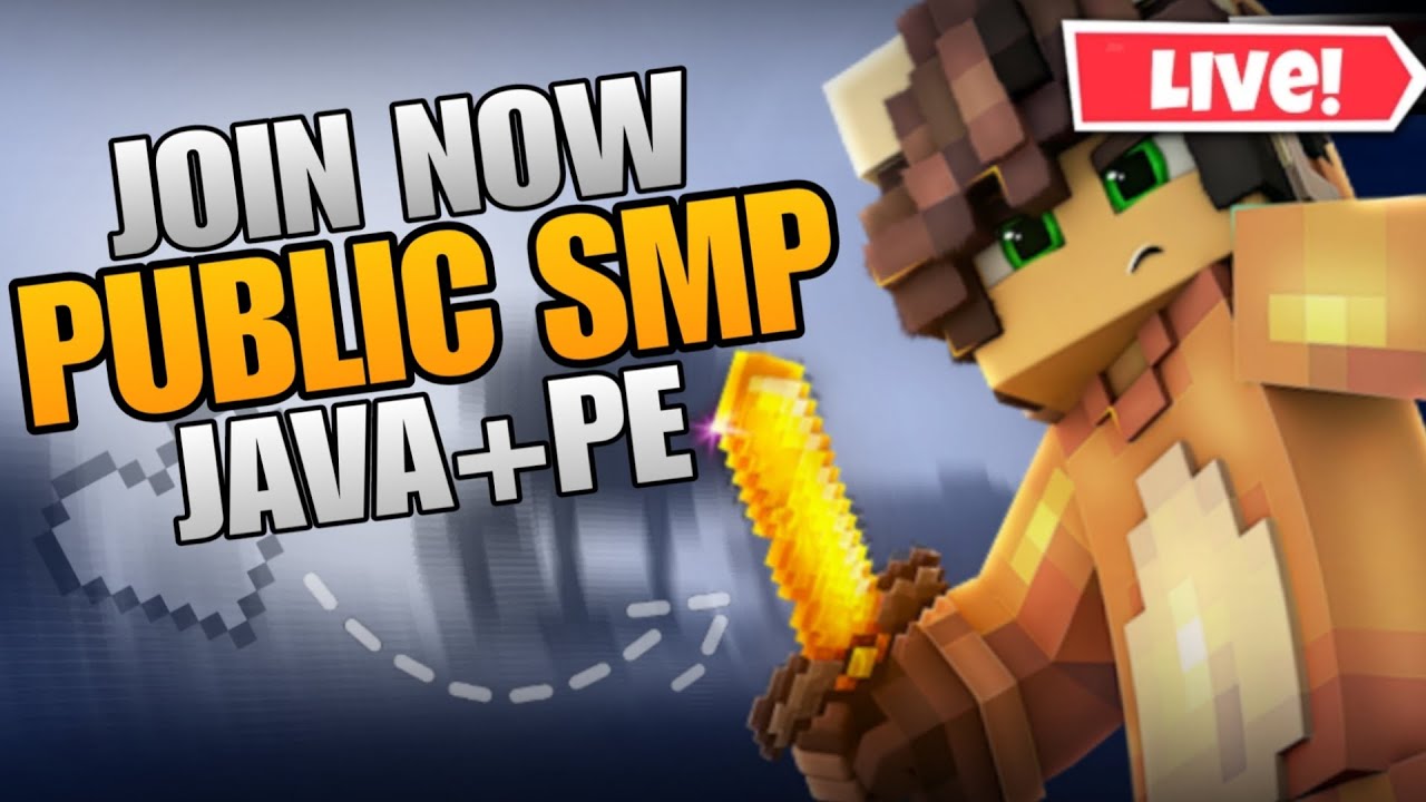 minecraft Regular Live | Join Our 24 Online Public Smp | Java +Pe - YouTube