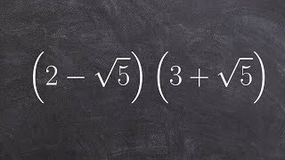 Celebrity Multiplying Two Binomial Expressions with Radicals Together Profile