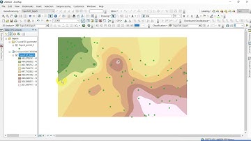 point to raster Arcgis