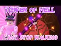 Playing Tower Of Hell But I CAN'T STOP WALKING | Roblox | Tower Of Hell