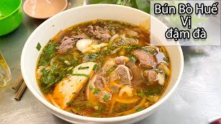 Insanely Flavorful Bún Bò Huế!! You won't believe how my friend @DuncanLu eats his Bún Bò😳