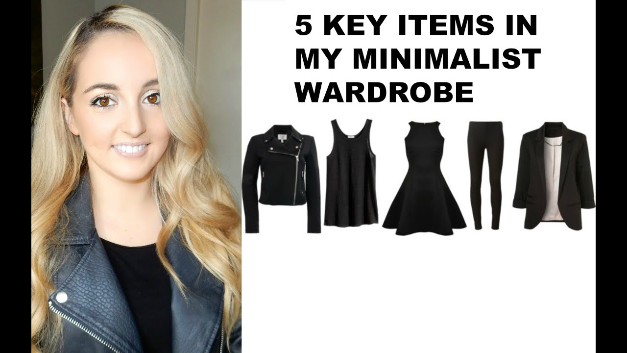 5 Key Items of My Capsule Wardrobe // Minimalist Wardrobe YouTube