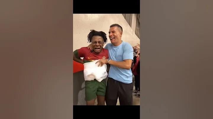 Speed and ronaldo😭😭😂#ai#ishowspeed#football#worldcup#football#memes#fyp#funny#shorts#trending