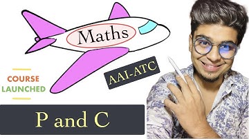 Permutation & Combination | Lec-1 | Counting  | Maths for AAI-ATC | by Harshvardhan sir