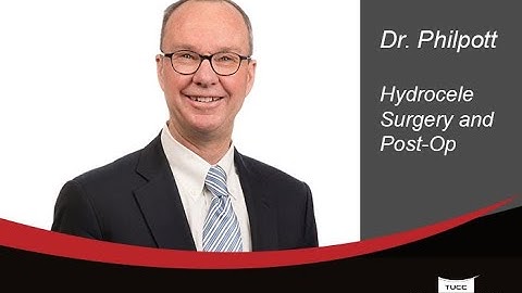 Dr Philpott Hydrocele Surgery and Post op