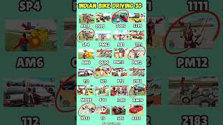 Only Real code 💥 Indian bike driving 3d all new cheat code update + plugin cheat code