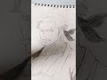 Zoro drawing #luffy #onepiece #anime #music #drawing