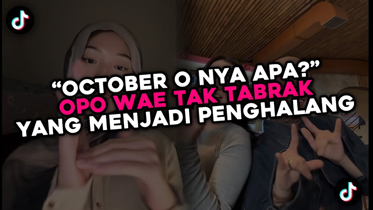 DJ OPO WAE TAK TABRAK YANG MENJADI PENGHALANG TREND TIKTOK