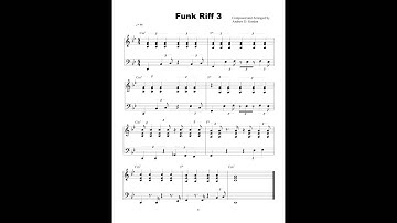 Funk Groove lesson from www.digitalsheetmusicdownloads.com